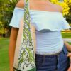 Olive Flowers Bag
