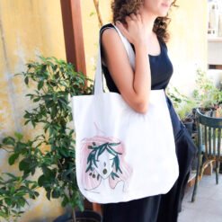 Olive Girl Shopping Bag