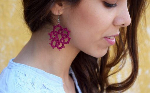 Vine Rose Earring - Image 2