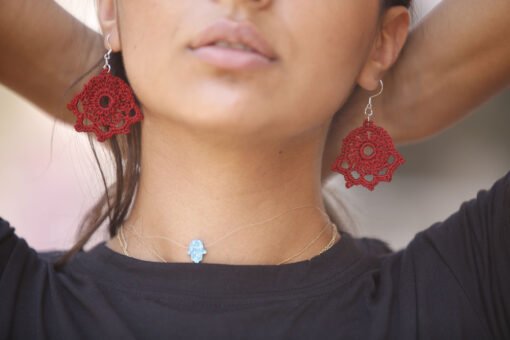 Red Bell Earring - Image 2