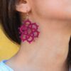 Vine Rose Earring