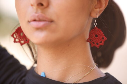 Red Bell Earring - Image 4