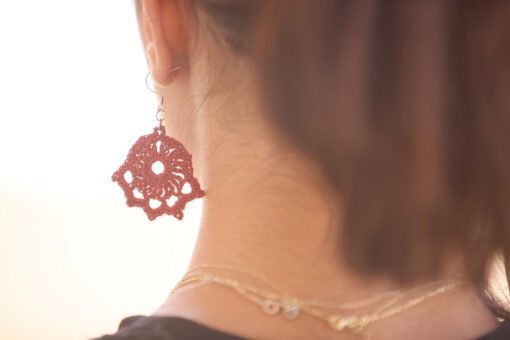 Red Bell Earring - Image 3