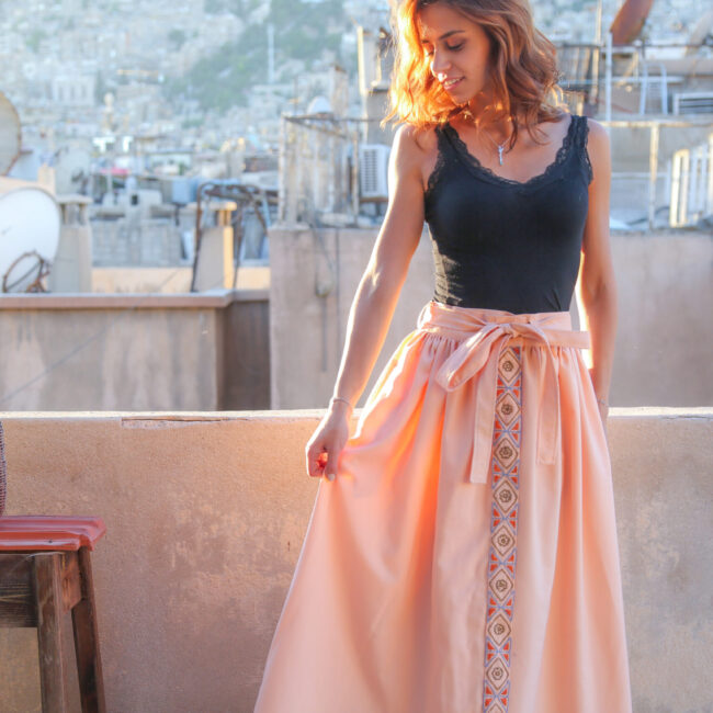 Palmyra Flower Skirt
