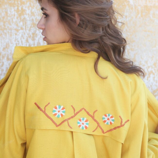 Alternative view of Palmyra Flower Jacket