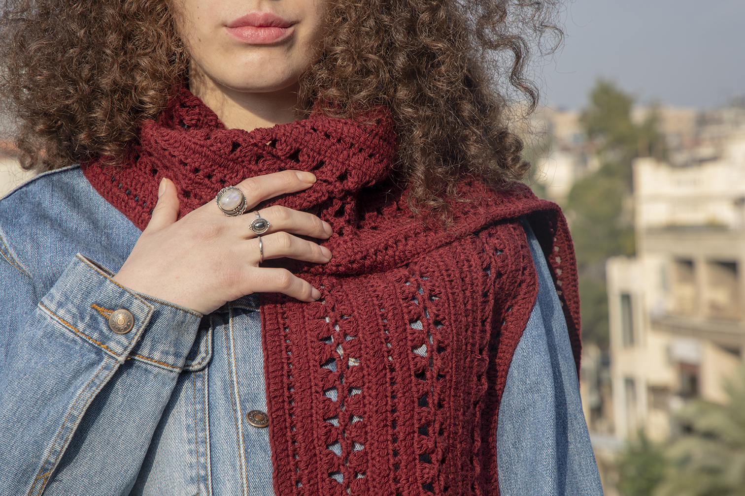 Derani Grapes Scarf - Image 5
