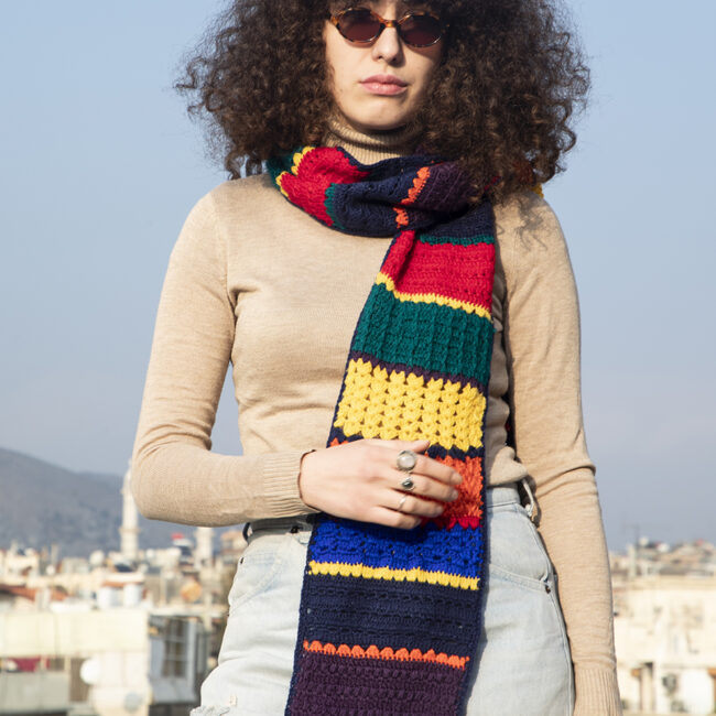 Alternative view of The Circus Scarf