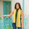 Yellow Flowers Scarf
