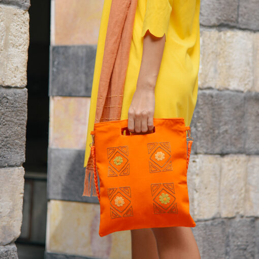 Yellow Flowers of Palmyra Bag - Image 2