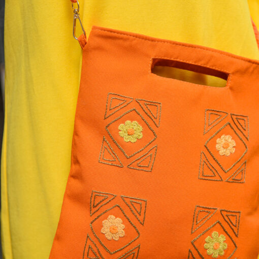 Yellow Flowers of Palmyra Bag - Image 4