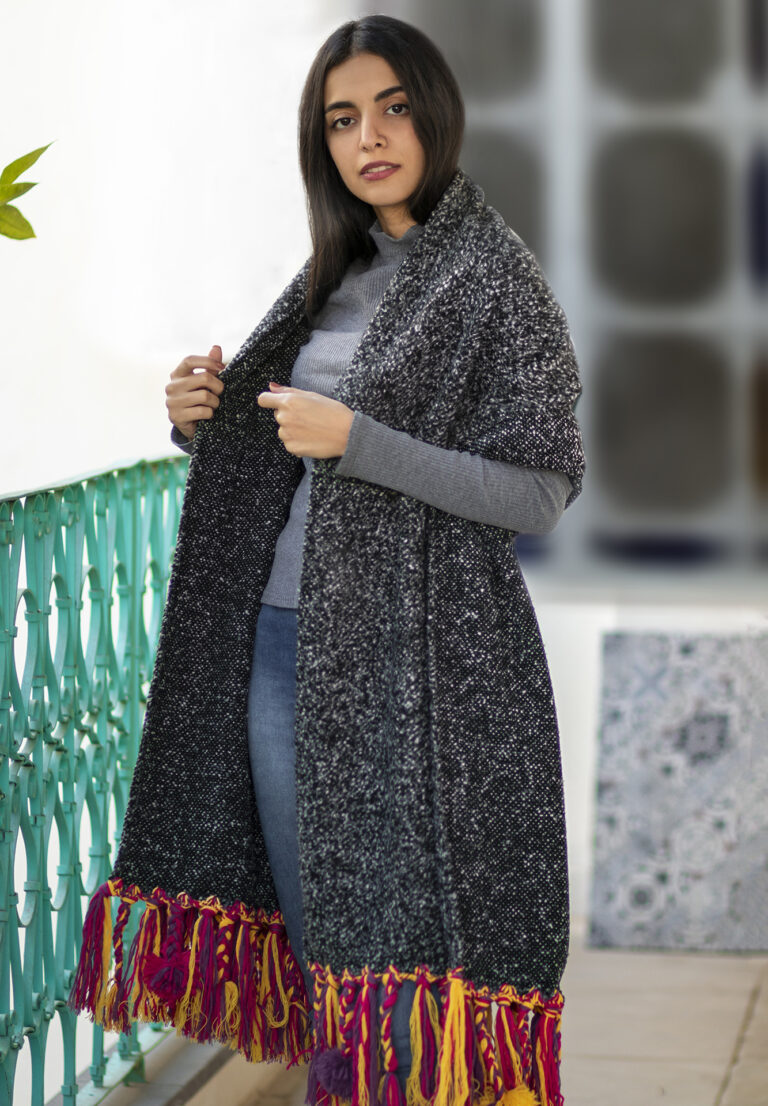 Kerbat Fire Shawl