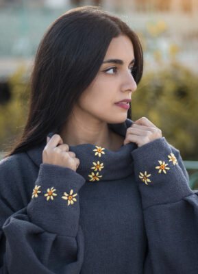 Olives Flowers Dress