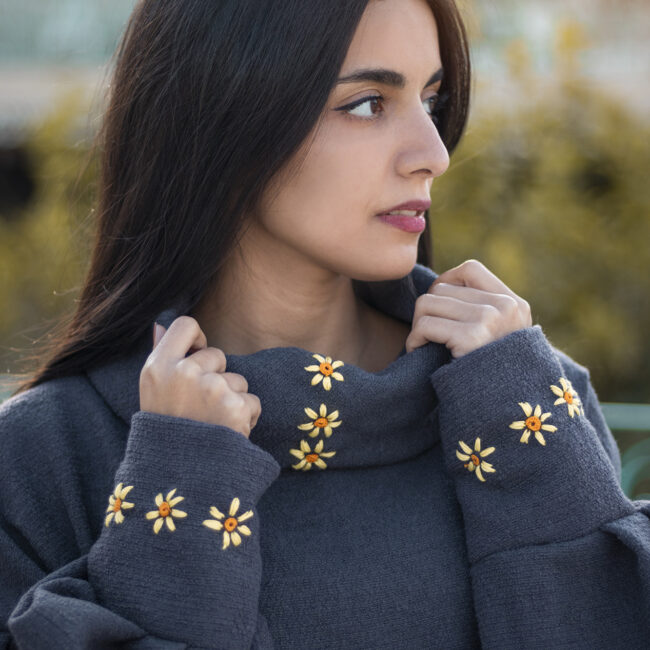Olives Flowers Dress