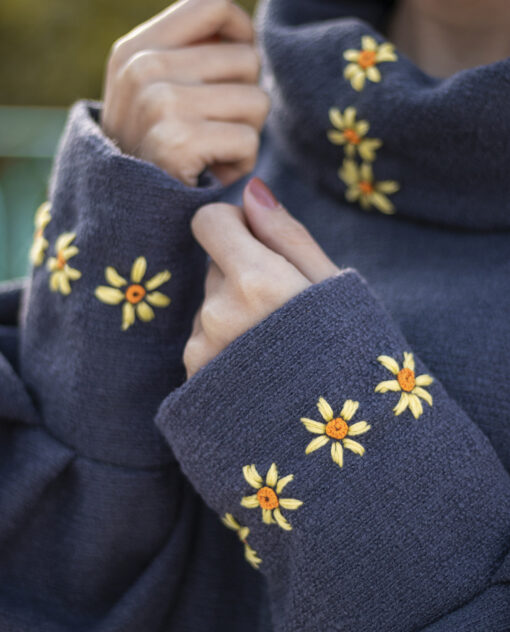 Olives Flowers Dress - Image 3