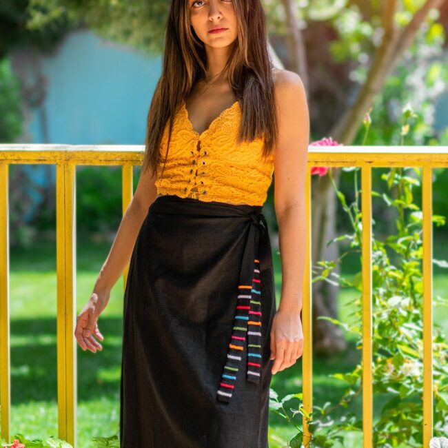 Alternative view of Lines and Colors Skirt