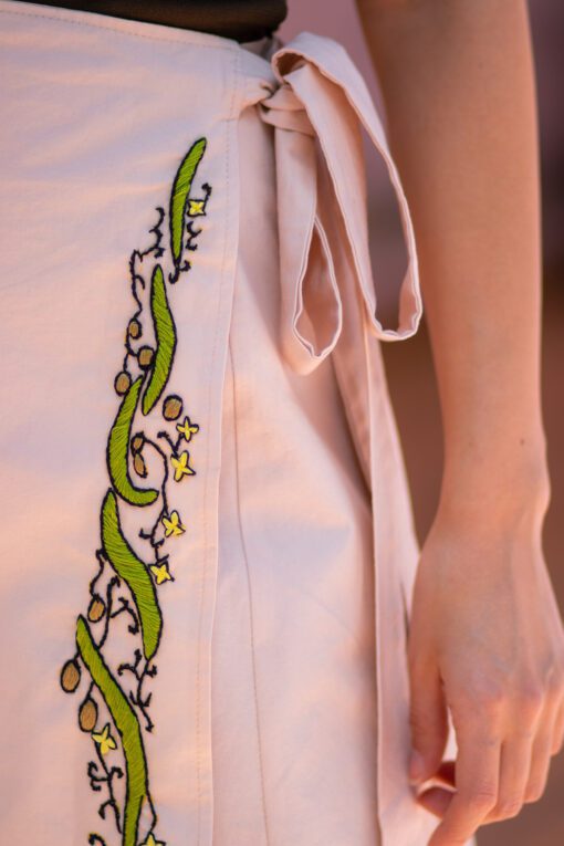 Olives and Flowers Skirt - Image 4