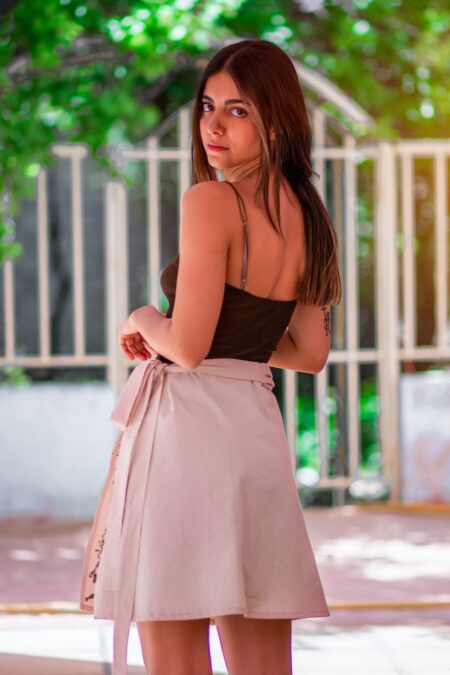 Olives and Flowers Skirt - Image 5