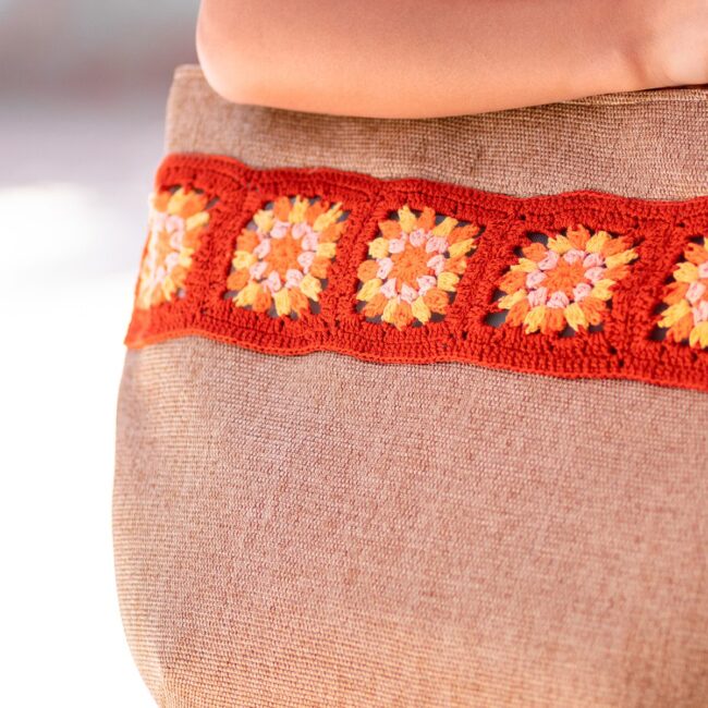 Alternative view of Thread of Roses Bag