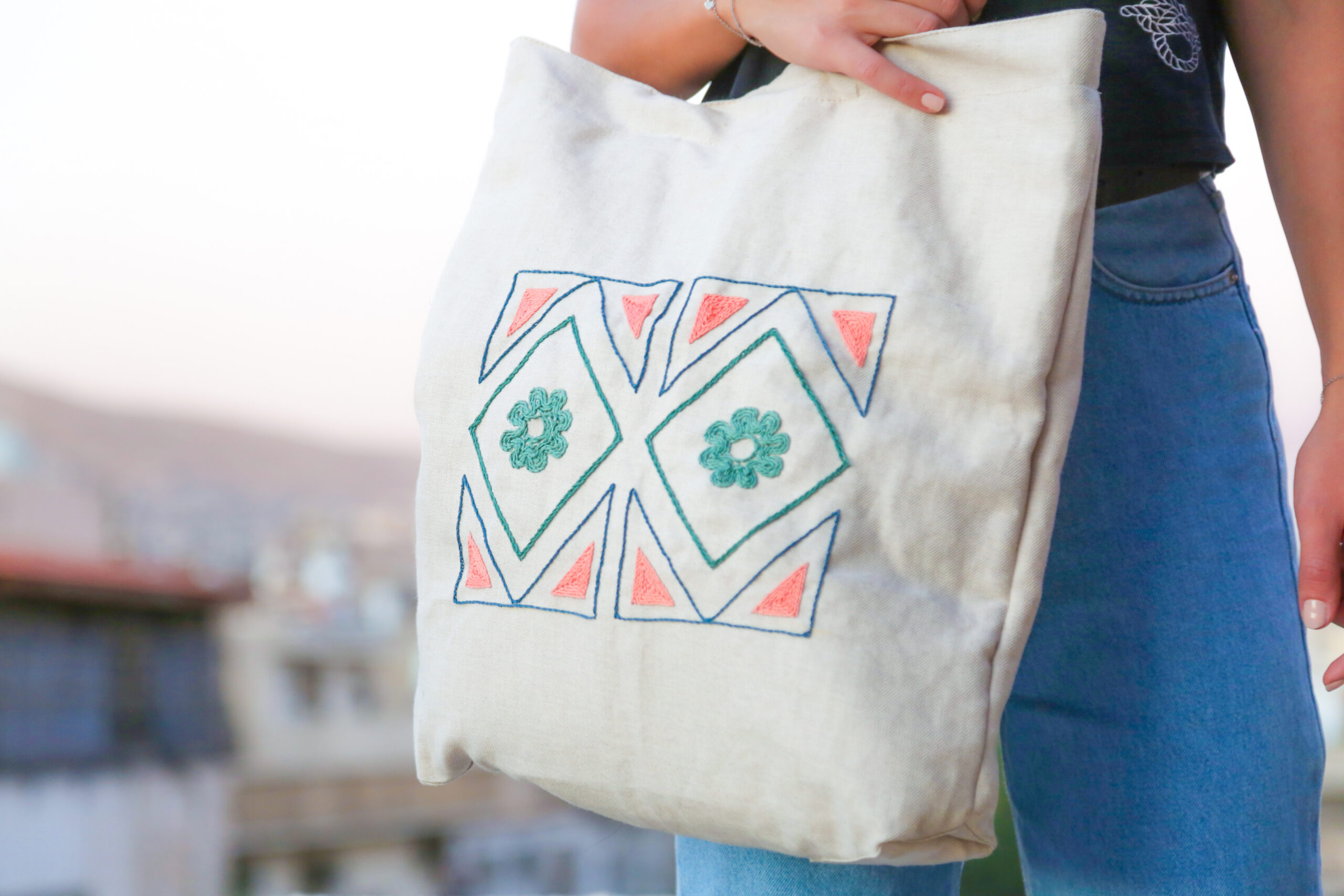 Palmyra Flower Bag - Image 3