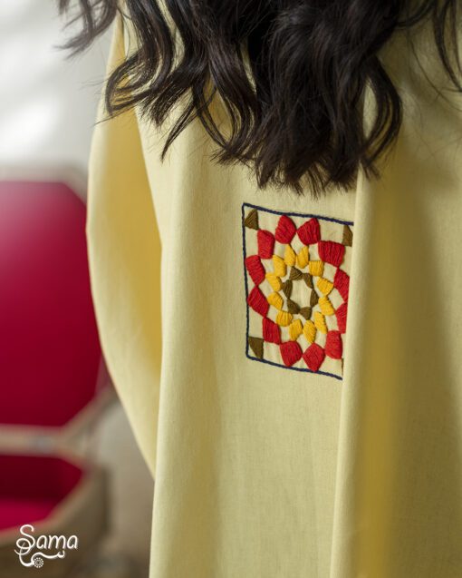 Yellow Mosaic Jacket - Image 3