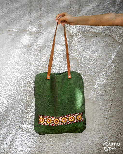 Olive Mosaic Bag