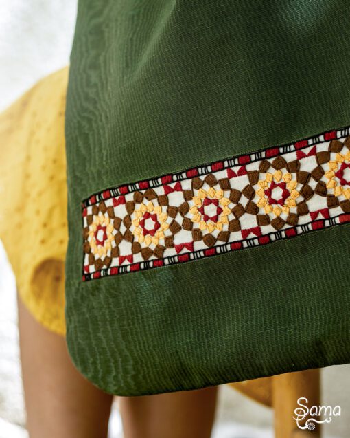 Olive Mosaic Bag - Image 3