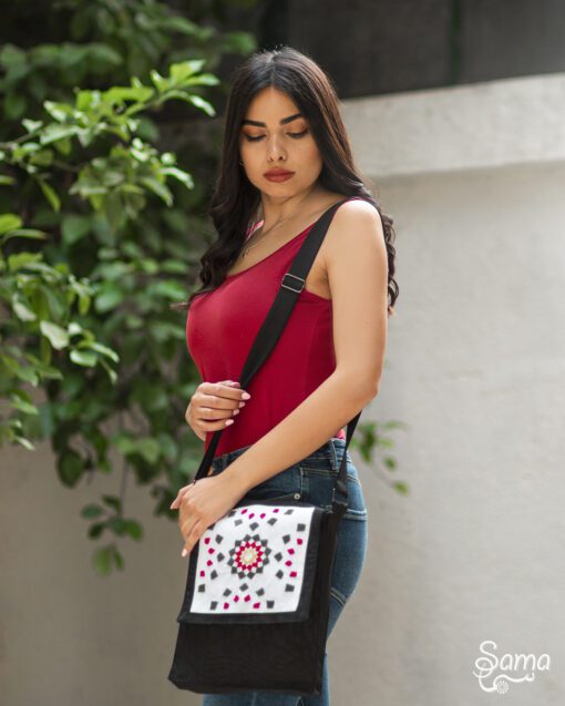 Black Mosaic Bag - Image 2