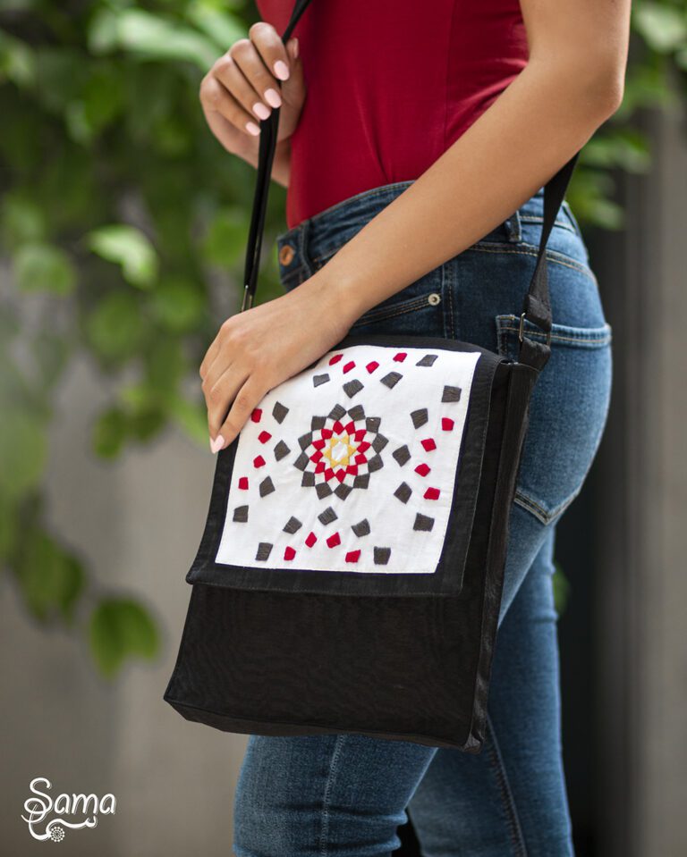Black Mosaic Bag