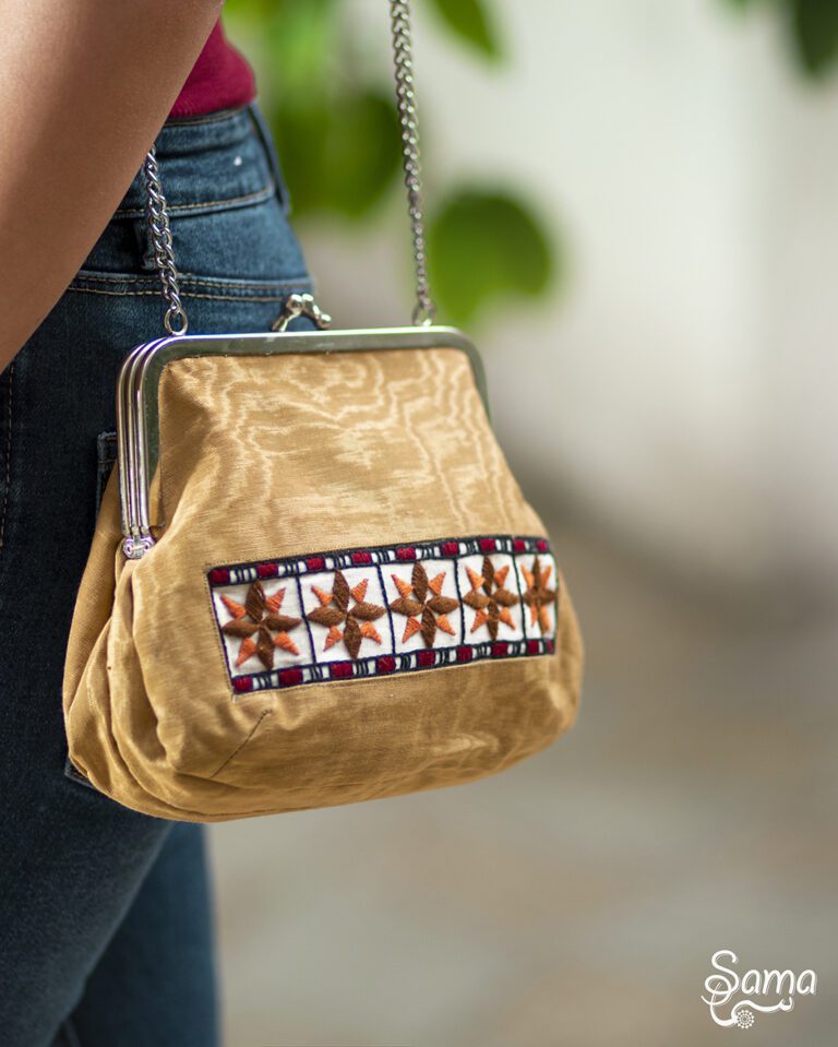 Golden Mosaic Bag