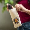 White Mosaic Glass Pouch