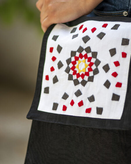 Black Mosaic Bag - Image 2