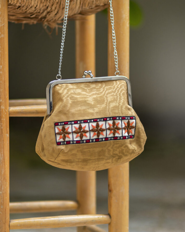 Golden Mosaic Bag