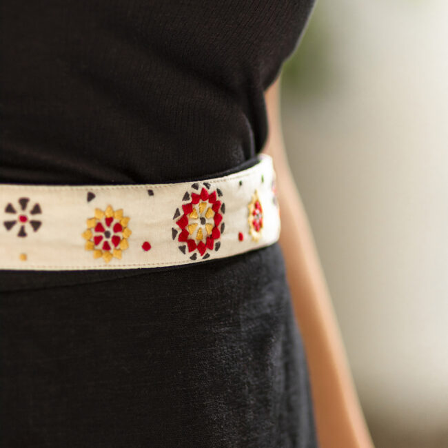 Off-White Mosaic Belt