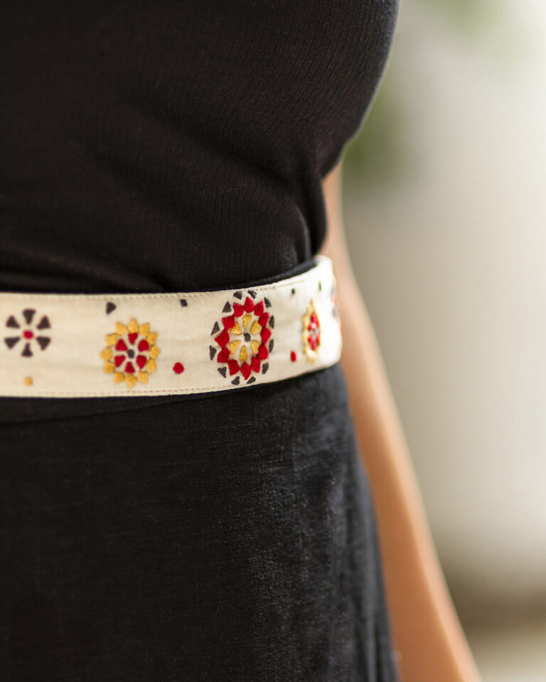 Off-White Mosaic Belt