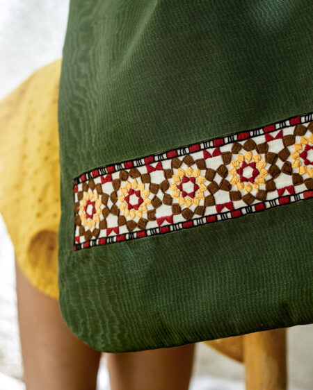 Olive Mosaic Bag - Image 2