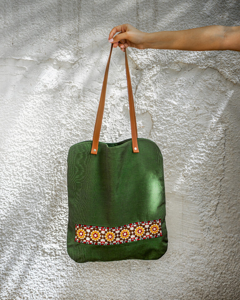 Olive Mosaic Bag