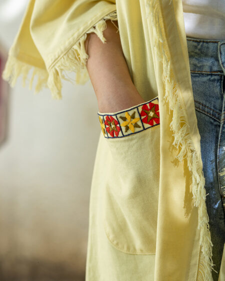 Yellow Mosaic Jacket - Image 2