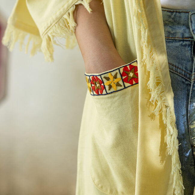 Alternative view of Yellow Mosaic Jacket