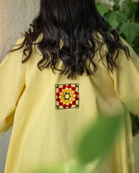 Yellow Mosaic Jacket - Image 3