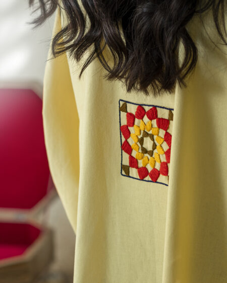 Yellow Mosaic Jacket - Image 5
