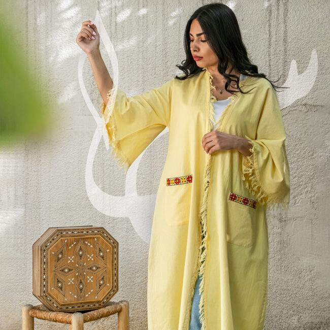 Yellow Mosaic Jacket