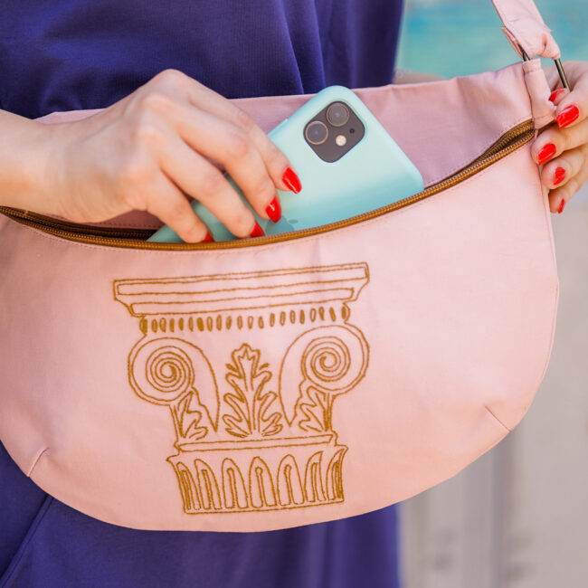 Alternative view of Pink Tadmori Bag