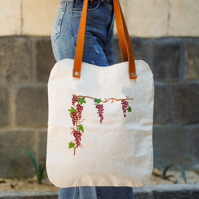 Alternative view of White Derani Bag