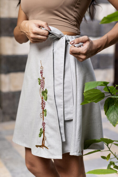 Grey Derani Skirt - Image 3
