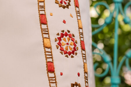 Beige Mosaic Skirt - Image 6